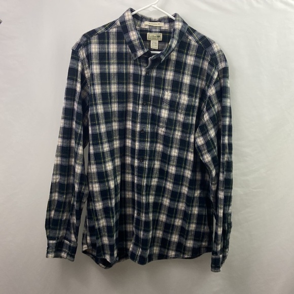 L.L. Bean Other - LL Bean Plaid Shirt Flannel Mens XL Vintage Cotton